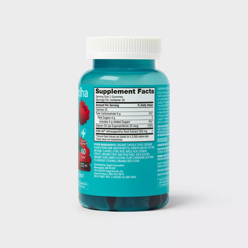 Ashwagandha Dietary Gummies - 60Ct - Up&Up™