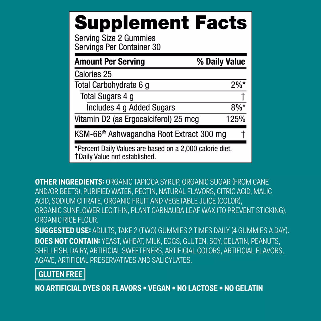 Ashwagandha Dietary Gummies - 60Ct - Up&Up™